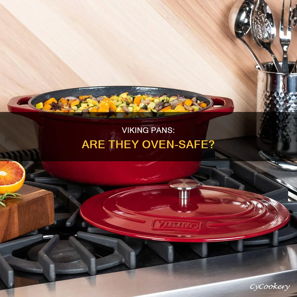 can viking pans go in the oven