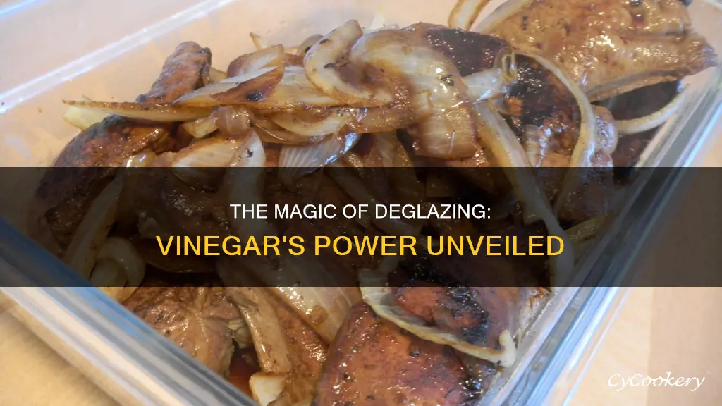 can vinegar deglaze a pan