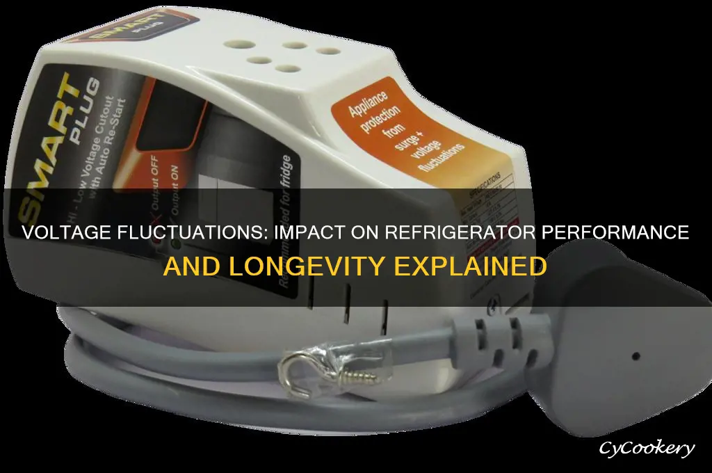 can voltage fluctuations affect refrigerator