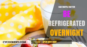 Refrigerating Waffle Batter Overnight: Tips for Perfect Waffles Next Morning