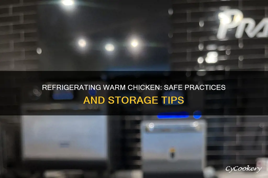 can warm chicken be refrigerated