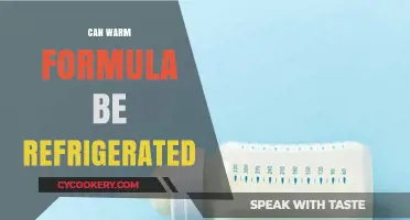 Can Warm Formula Be Refrigerated? Safe Storage Tips for Baby