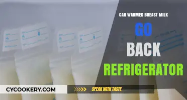 Can Warmed Breast Milk Be Refrigerated Again? Safety Tips