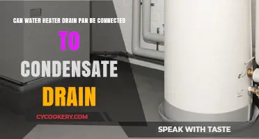 Water Heater Pan: Connect to Condensate Drain?