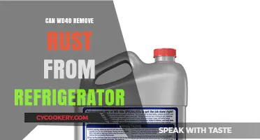 WD40 for Rust Removal: Effective Solution for Your Refrigerator?