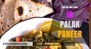 The Perfect Palak Paneer: Adding Curd for a Tangy Twist