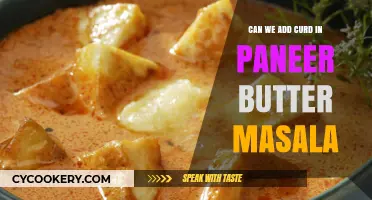 Delicious Twist: Curd in Paneer Butter Masala?