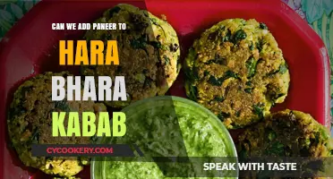 Hara Bhara Kabab: Adding Paneer for a Delicious Twist