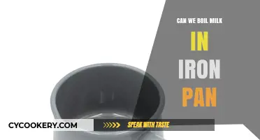 Iron Pan and Milk: A Bad Mix?
