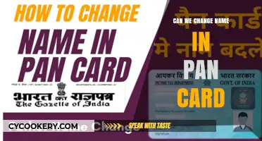 How to Change Your Name on a PAN Card