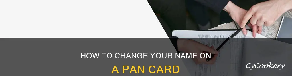 can we change name in pan card
