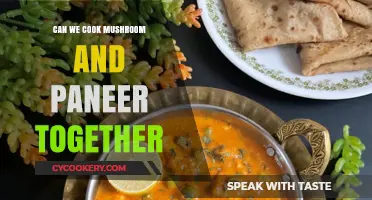 Mushroom-Paneer: A Delicious Combination