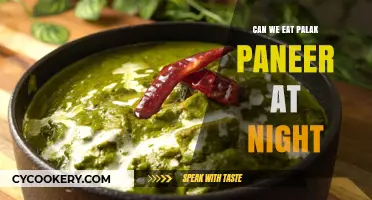 Palak Paneer for Dinner: Healthy or Not?