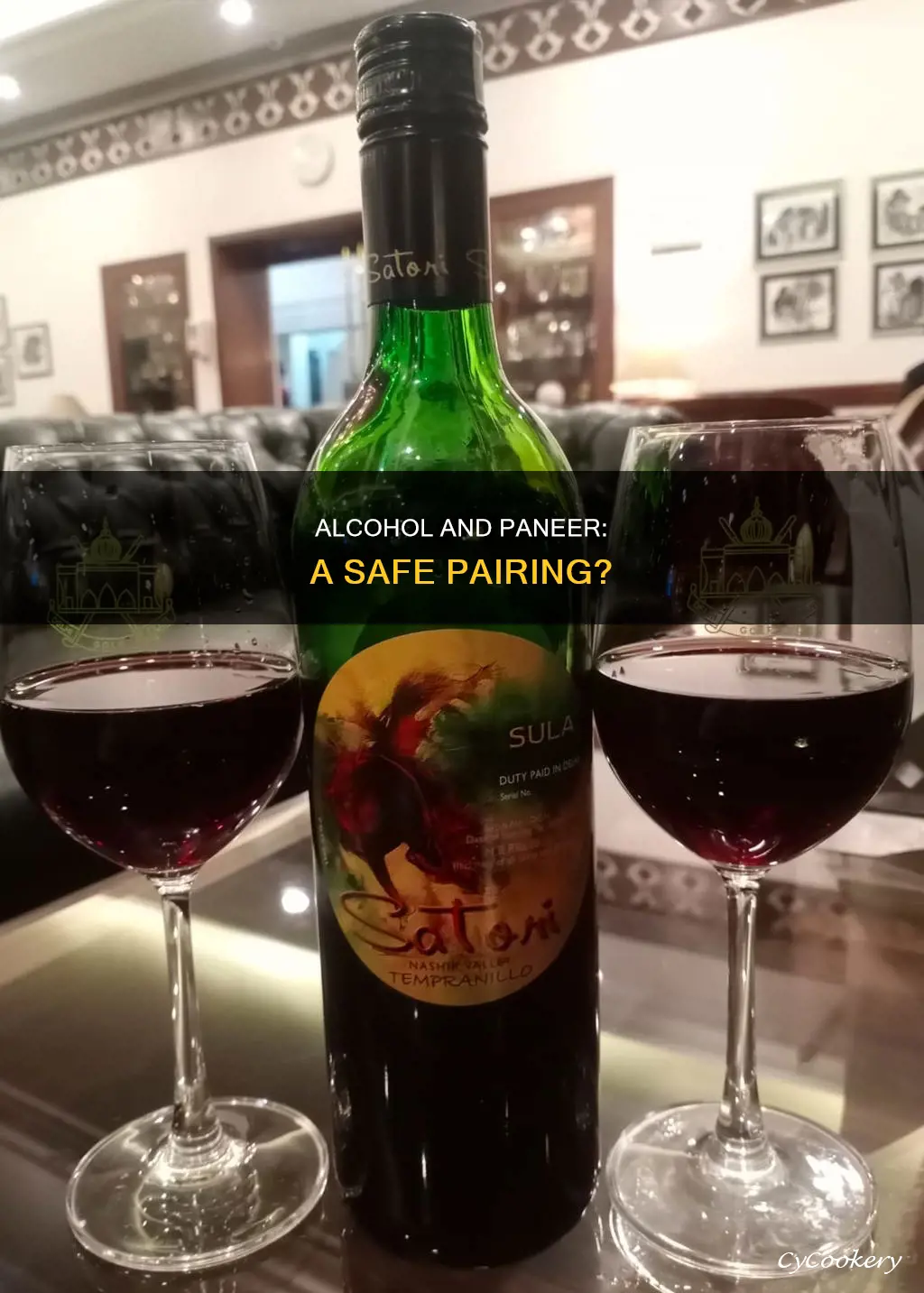 can we eat paneer with alcohol