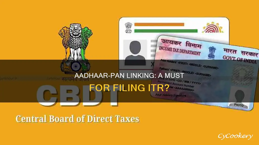 can we file itr without linking aadhaar with pan