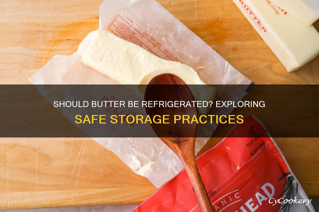 can we leave butter outside the refrigerator