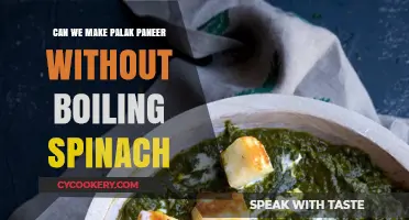 Make Palak Paneer Without Boiling Spinach: Here's How
