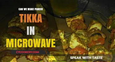 Making Paneer Tikka in a Microwave: Is It Possible?