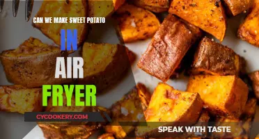 Air-Fried Sweet Potatoes: Quick, Easy, and Delicious!