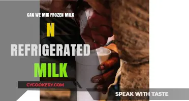Mixing Frozen and Refrigerated Milk: Safe or Spoilage Risk?