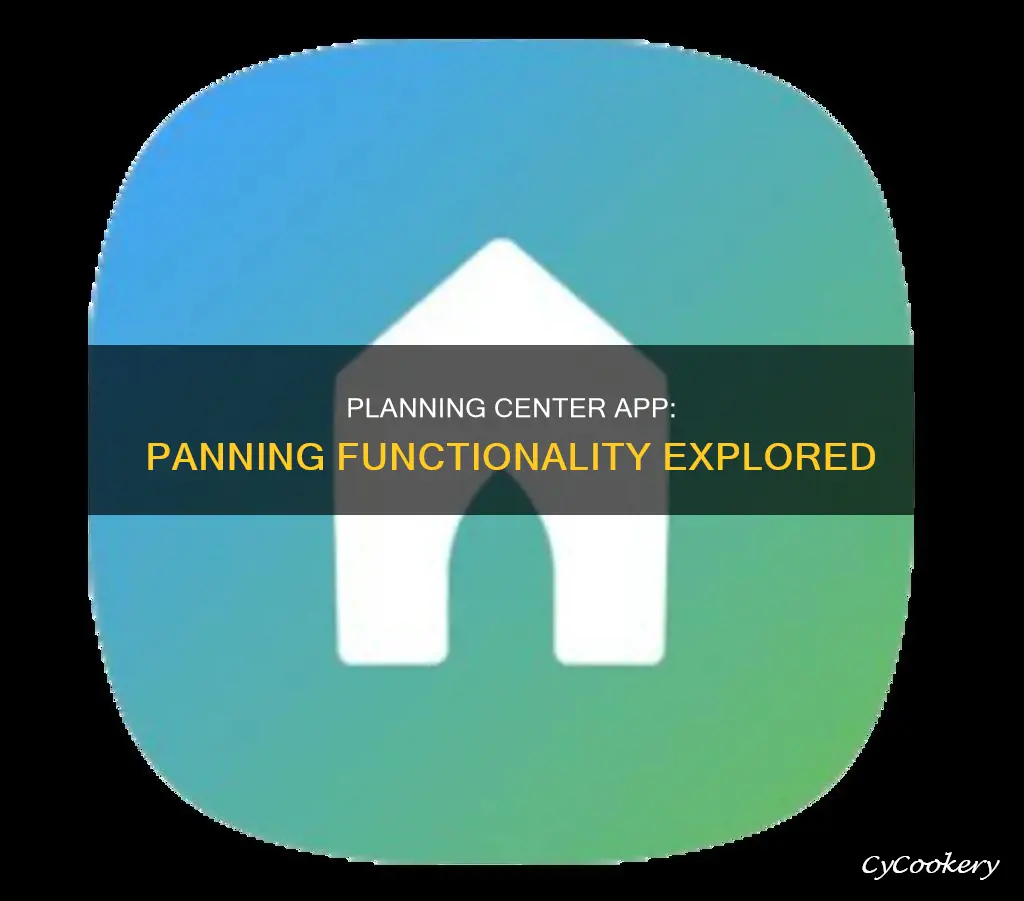 can we pan on the planning center app