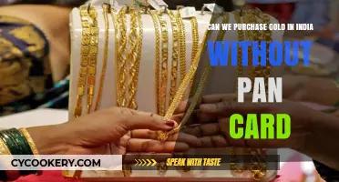 Gold Buying in India: No PAN Card, No Problem?
