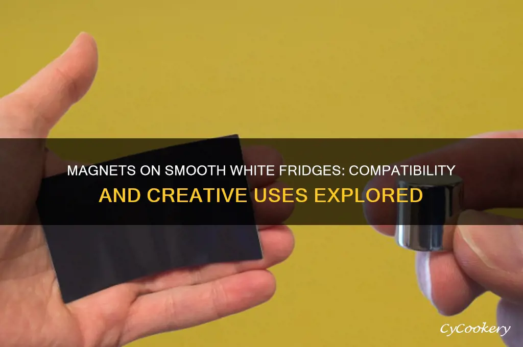 can we put magnets on white smooth refrigerator