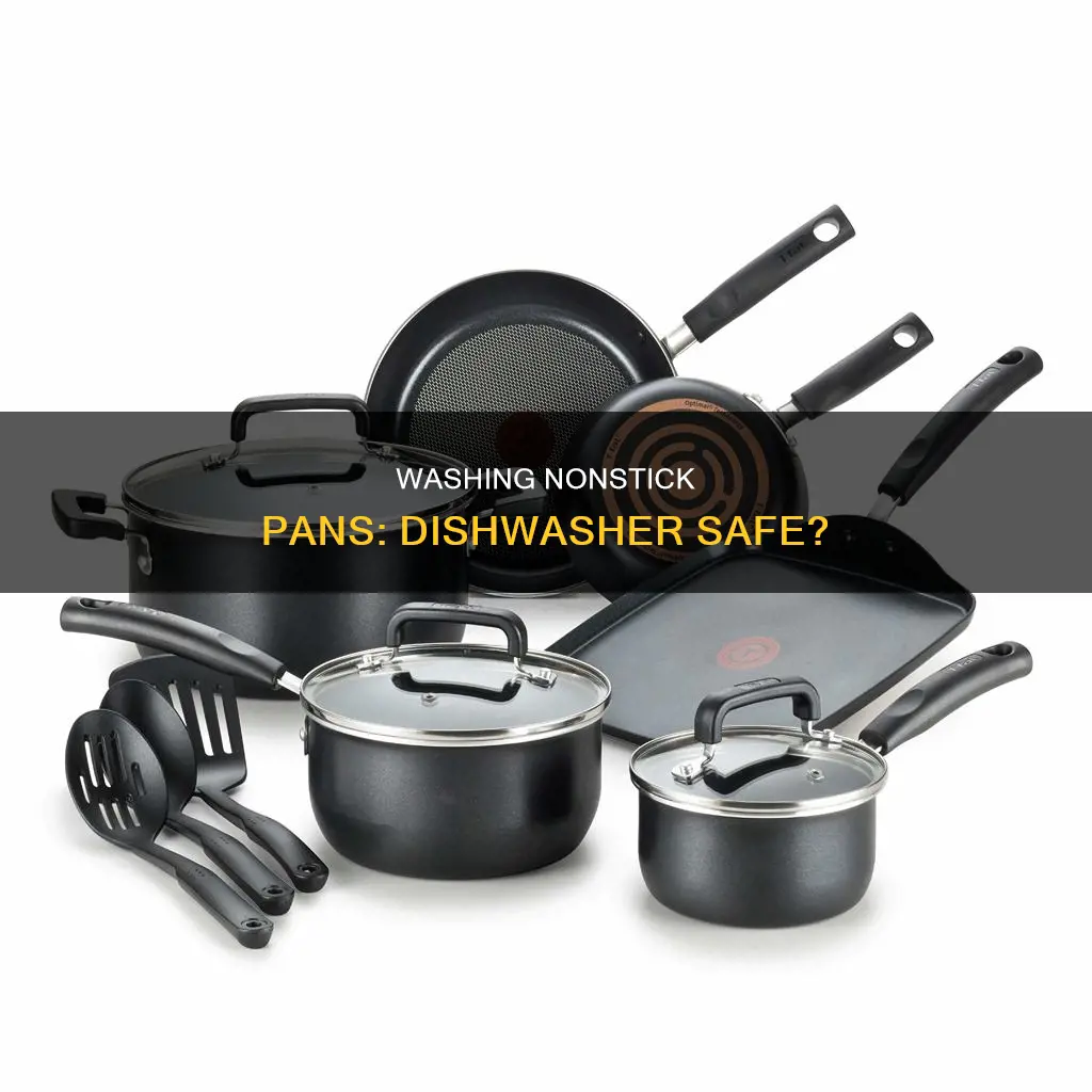 can we put nontick pan in dishwasher