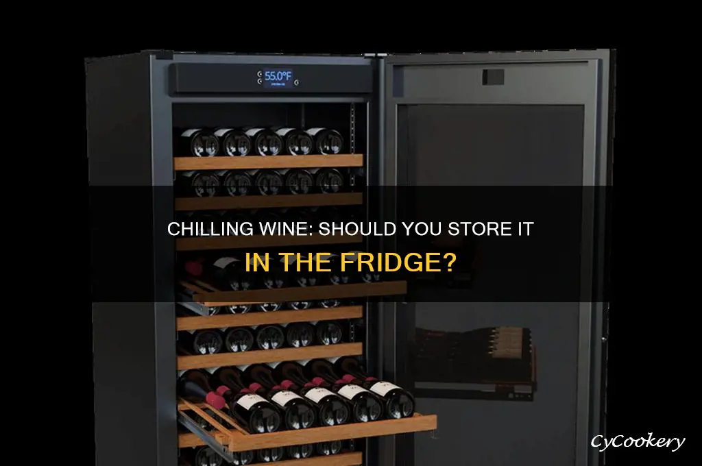 can we put wine in refrigerator