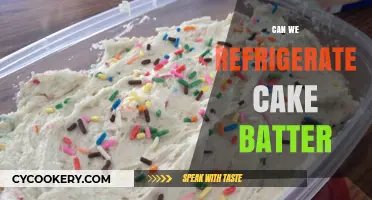 Refrigerating Cake Batter: Tips, Tricks, and Best Practices for Bakers