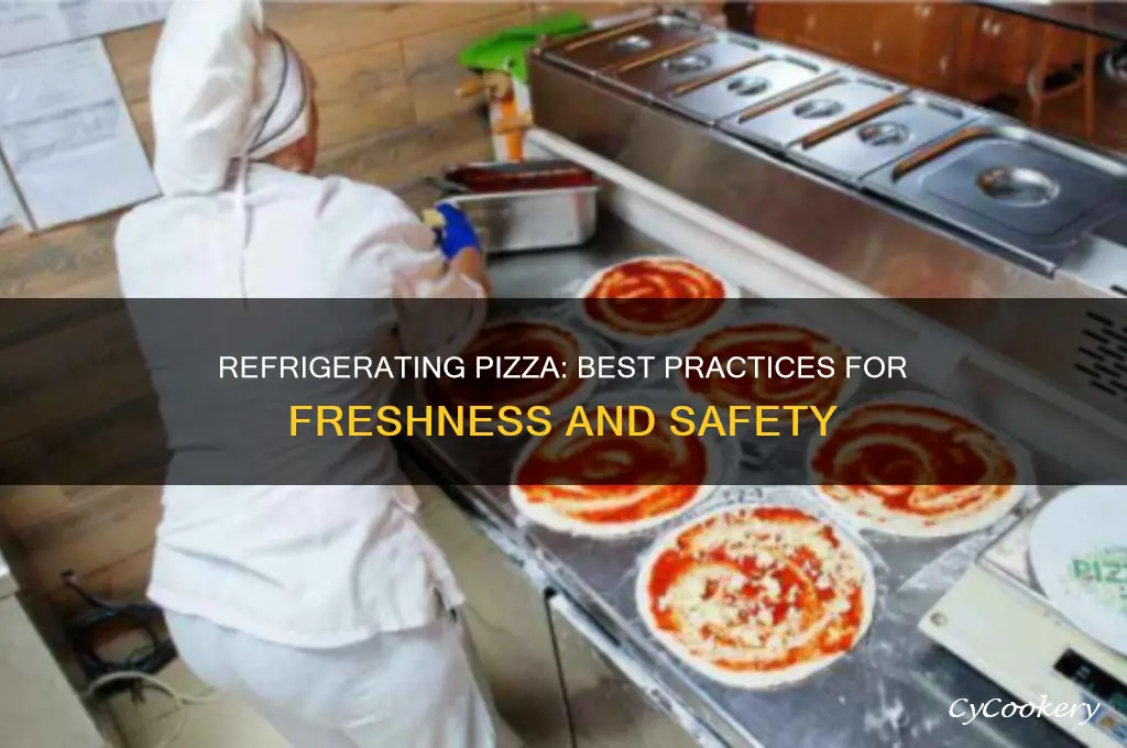 can we refrigerate pizza