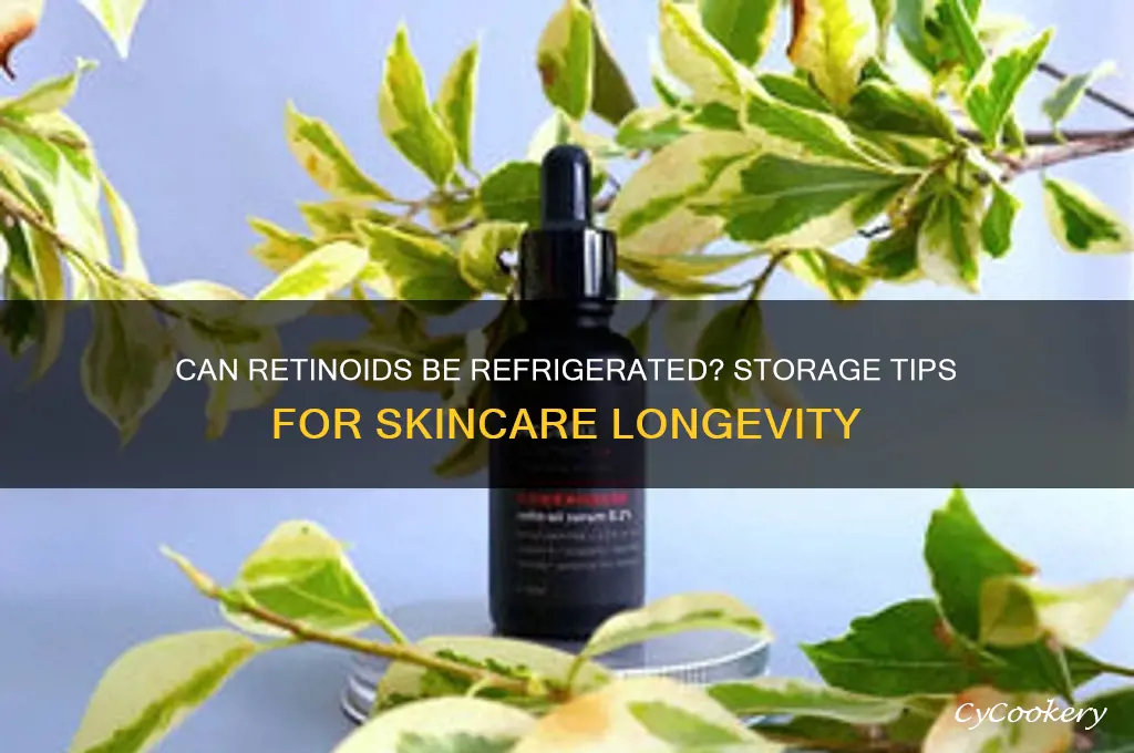 can we refrigerate retinoid