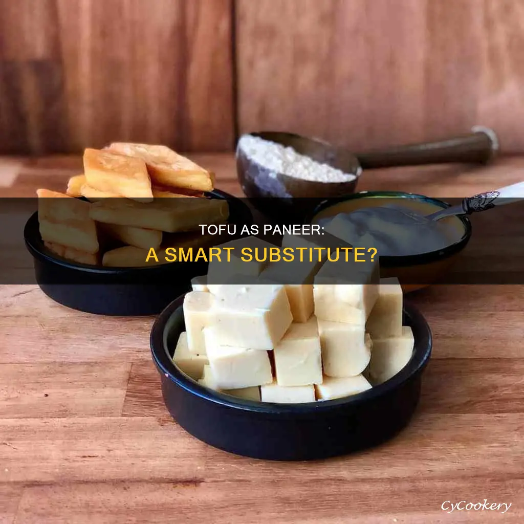 can we replace paneer with firm or extra firm tofu
