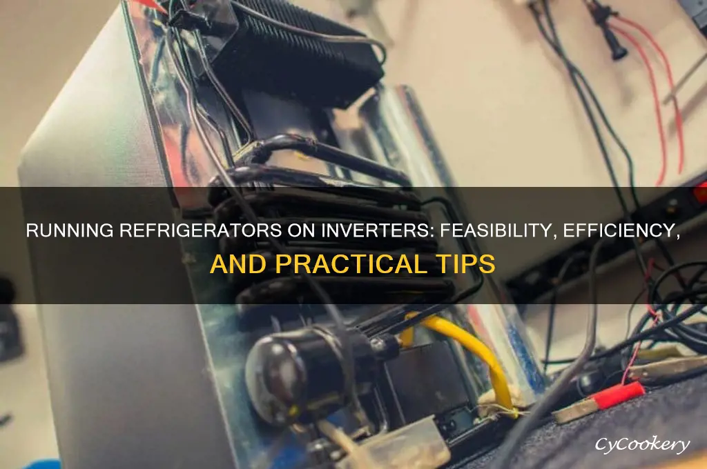 can we run refrigerator on inverter