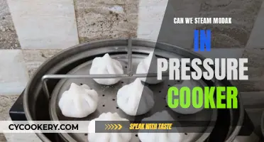 Steaming Modak: Pressure Cooker Method Explored