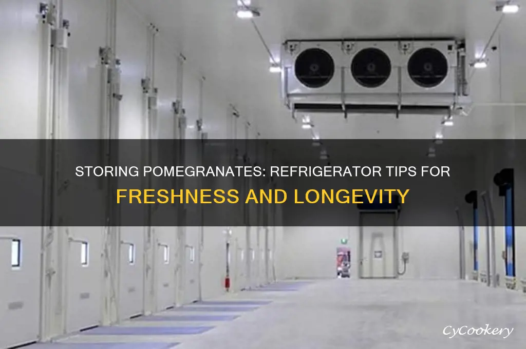 can we store pomegranate in refrigerator
