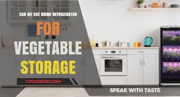 Using Drink Refrigerators for Vegetable Storage: Pros, Cons, and Tips