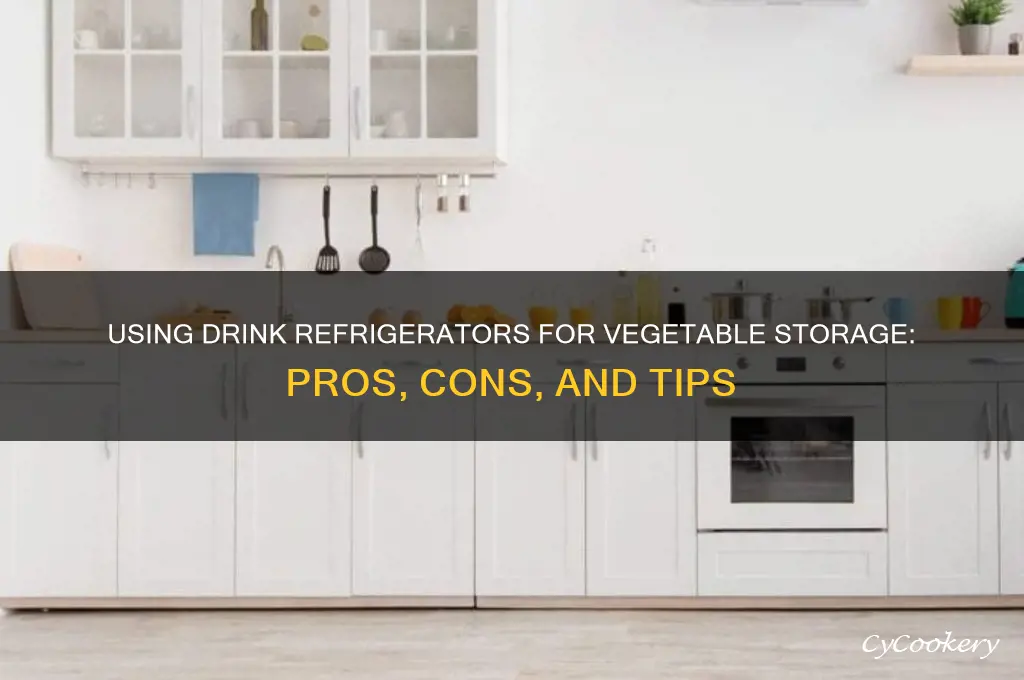 can we use drink refrigerator for vegetable storage