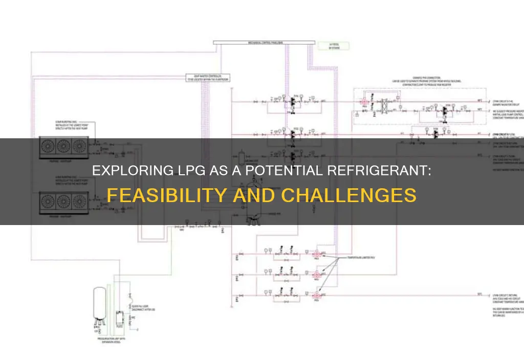 can we use lpg as refrigerant