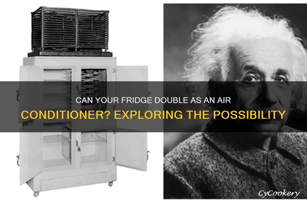 can we use refrigerator as air conditioner