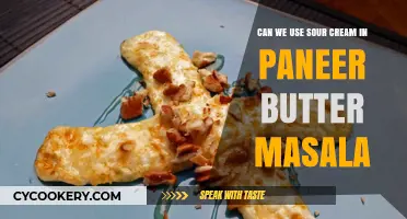 Sour Cream in Paneer Butter Masala: A Tasty Twist?