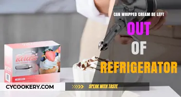 Can Whipped Cream Sit Out? Storage Tips and Safety Guide