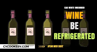 Refrigerating Uncorked White Wine: Best Practices for Preservation
