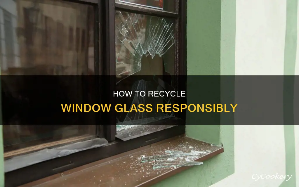 can window pane glass be recy led