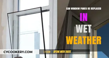 Wet Weather Window Pane Replacement: Is it Possible?