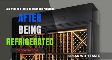 Room Temperature Wine Storage: Safe After Refrigeration?