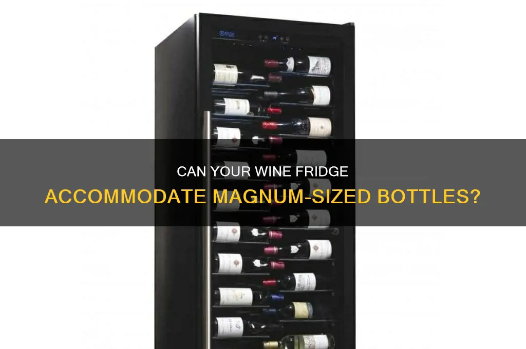 can wine refrigerator hold a magnum size