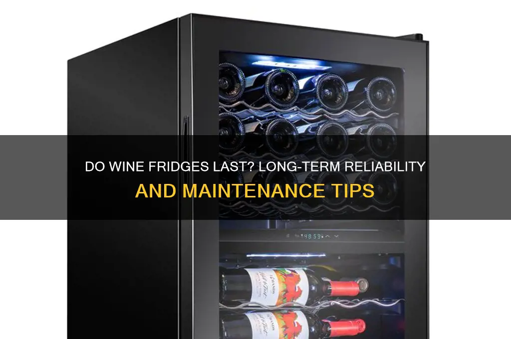 can wine refrigerators work long term