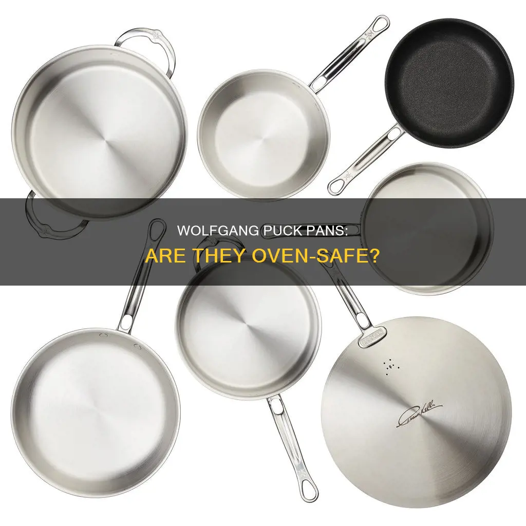can wolfgang puck pans go in the oven