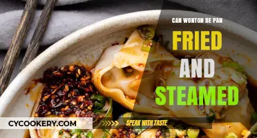 Pan-fried and Steamed Wontons: A Tasty Combo?